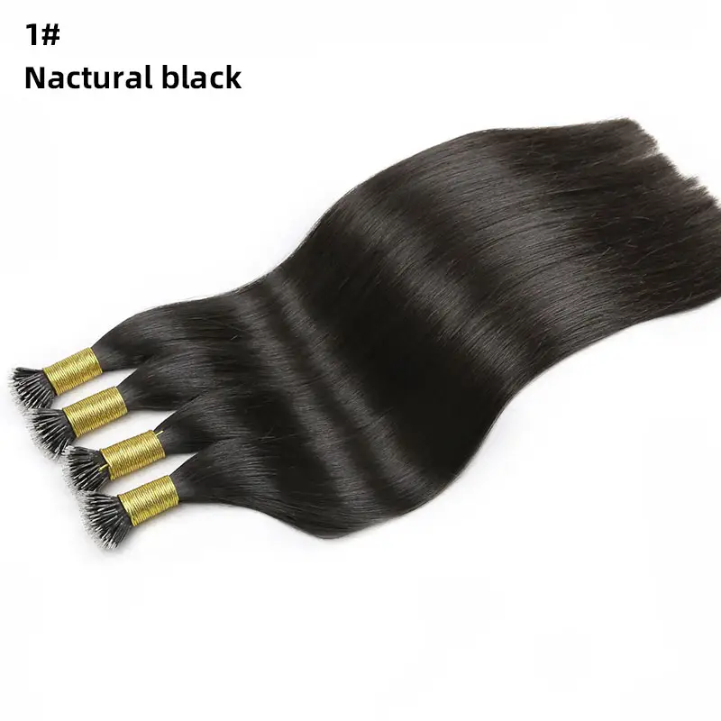 Remy Micro Kralen Hair Extensions In Nano Ring Links Menselijk Haar Steil Blond Virgin Vietnamese Hair Extensions