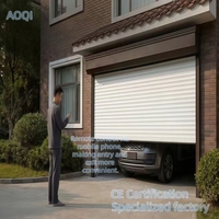 Porte à enroulement automatique en alliage d'aluminium de qualité médicale, porte à enroulement verticale scellée, couleur personnalisée pour hôpital et entrepôt