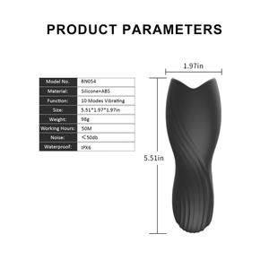 Высококачественный водонепроницаемый силиконовый автоматический вибратор-мастурбатор 2-в-1 для мужчин, карманный, без рук, имитирующий вагинальный секс - Product Image 5