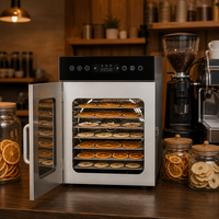 220V Commerciële Fruit- en Groentedroger Voedseldehydrator Machine voor Fabriek, Bulkdroging en Groothandelsgebruik