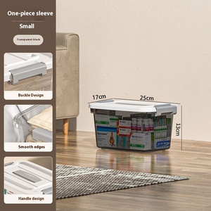 Caja de Almacenamiento de Plástico Transparente Extra Grande al por Mayor, Acabado de PP Moldeado por Inyección para Ropa del Hogar - Product Image 6
