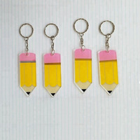 Impression personnalisée Porte-clés Plaque Porte-clés Spotify Album Porte-clés en acrylique Perles en plastique de fer Porte-clés photo numérique 100pcs