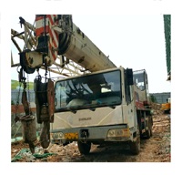 QY20V4 Zoomlion utilisé 20 t camion grue Construction 20 tonnes camion monté grue construction élévateurs télescopique voiture grue