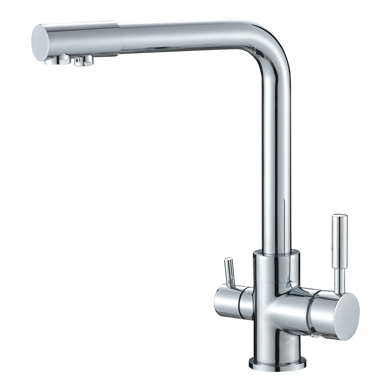 Iwater L shape pull out model instant chilled water faucet