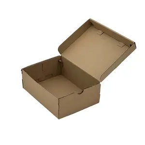 핫 세일 사용자 정의 인쇄 전자 상거래 골판지 상자 recrecable 크래프트 선물 종이 접힌 상자