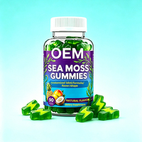 Gummies véganes OEM à base de mousse d'Irlande pour adultes – Complément alimentaire de mousse d'Irlande – Suppléments nutritionnels – Gummies minéraux