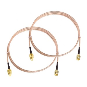 Rg316 cáp đồng trục với <span class=keywords><strong>SMA</strong></span> Nam để <span class=keywords><strong>SMA</strong></span> Nữ kết nối <span class=keywords><strong>Antenna</strong></span> RF Pigtail cáp cho ăng-ten truyền thông mẫu chấp nhận được - Product Image 2