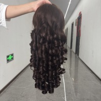Perruque Cheveux Humains Bouclés Effet Rebondissant, Dentelle Transparente 13x4, Ondulations Souples, Prix Abordable, Qualité Supérieure pour Femmes Noires – Vente Flash