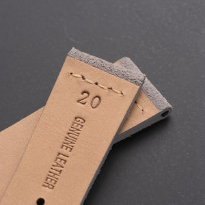 <span class=keywords><strong>Cinturino</strong></span> LAIHE in vera <span class=keywords><strong>pelle</strong></span> <span class=keywords><strong>scamosciata</strong></span> 18mm 20mm <span class=keywords><strong>cinturino</strong></span> 22mm con fascino di Design speciale - Product Image 4