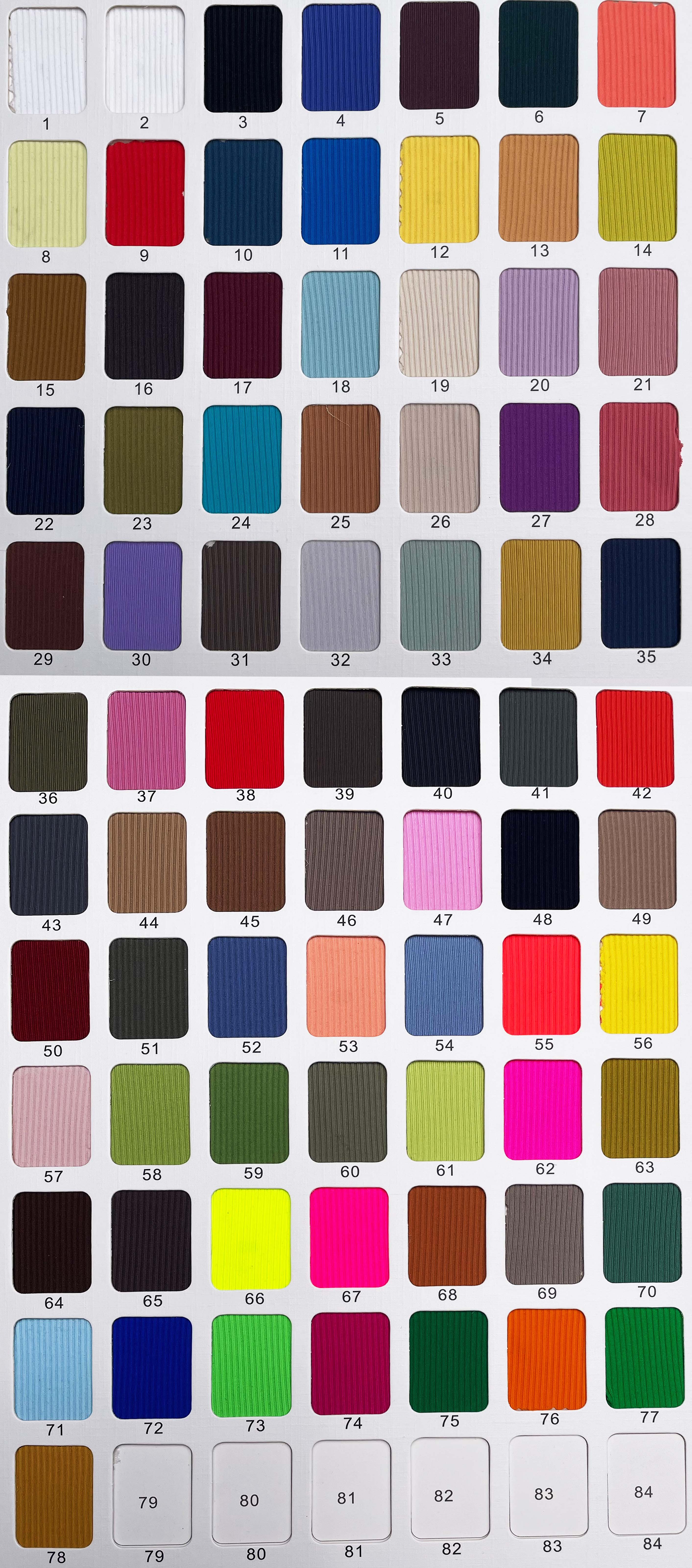 Tarjeta de color