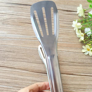 Penjepit Makanan Logam Anti Lengket Ramah Lingkungan dari Baja Tahan Karat untuk Restoran (Grosir) - Product Image 6