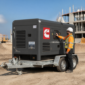 Générateur électrique diesel 50 kW 60 kW, centrale électrique diesel 60 kVA 75 kVA avec moteur Cummins, groupe électrogène diesel 50 kW - Product Image 5