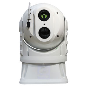 Caméra thermique IP à double capteur avec zoom optique 30x <span class=keywords><strong>et</strong></span> résolution 640*512, objectif 19 mm, vision nocturne <span class=keywords><strong>et</strong></span> suivi reconnu pour la détection marine - Product Image 1