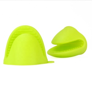 Heat Resistant Cooking Gloves Silicone Pot Holder Mini <b>Oven</b> Mitt - Product Image 3