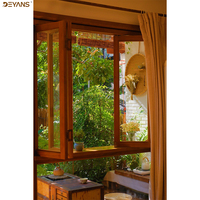 Fenêtre pliante horizontale en bois à ouverture fixe avec fonction insonorisante, design moderne, persienne en acier inoxydable, écran pliant