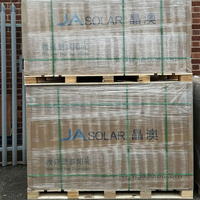 Panneau solaire monocristallin bifacial à demi-cellules de type N tout noir J-A Solar JA450W