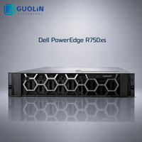 Système d'entreposage logiciel défini par le logiciel (SDS) pour entreprises avec processeur Intel Xeon préinstallé, serveur rack Dell PowerEdge R750xs 2U d'origine