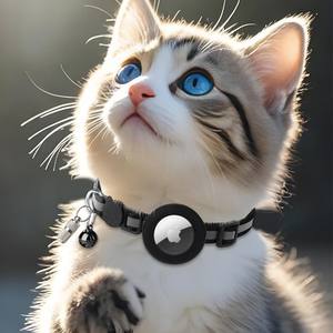 <span class=keywords><strong>Para</strong></span> <span class=keywords><strong>Amazon</strong></span> Airtag Compatible con Collar de silicona <span class=keywords><strong>para</strong></span> mascotas, hebilla de seguridad impermeable IP67, función <span class=keywords><strong>para</strong></span> gatitos, cachorros, Collar de campana <span class=keywords><strong>para</strong></span> gatos - Product Image 3