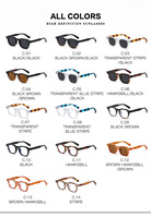 2025 lunettes de soleil de luxe à la mode pour femmes nouveau Design cadre carré noir Logo personnalisé unisexe chaud en gros lunettes de soleil