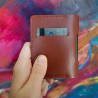 Housse de carnet miniature de haute qualité en cuir véritable, étui de voyage pour carnet de poche
