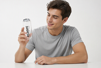 Source Factory Boîte de liquide en plastique transparent de qualité alimentaire de 650ml avec couvercle facile à tirer/déchirer, prenant en charge la personnalisation personnalisée