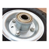 Roue de remplacement pneumatique robuste fabriqué au Vietnam, 10in 300 — 4, pour camion à main, chariot utilitaire dolly