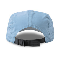 Gorra Deportiva de Rendimiento para Exteriores, de Secado Rápido, Impermeable, Transpirable, Ligera, de Poliéster y Nailon, con Malla Perforada con Láser, Ajustable
