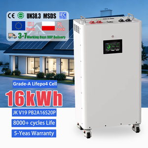 Batterie LiFePO4 51,2 V 48 V à longue durée de vie pour stockage d'énergie domestique à usage autonome avec BMS JK V19, disponible en stock local PL - Product Image 1