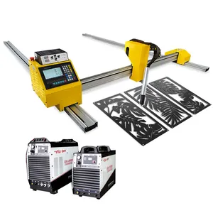 Machine de découpe plasma CNC, coupe à la mouche, vitesse plus rapide, 100% duty cycle laser, coupeur de tôle, haute précision