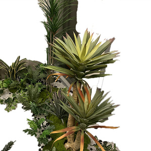 Plante artificielle vertes paysagères Shenghong, en pot sur pied, décoration intérieure personnalisable, matériau TPE - Product Image 3