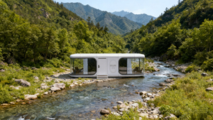 Đẹp Chất Lượng Sang Trọng Hiện Đại Modular Viên Nang Cabin Container Nhà Prefab Mini Nhà Không Gian Nhà Viên Nang Nhà - Product Image 3