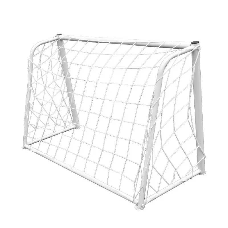 Thuisgebruik Outdoor Draagbare Voetbal Doel Doelen Netto Post Mini Training Vouwen Opvouwbare Kids Aluminium Staal Voetbal Doel