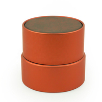 Boîte de rangement vide personnalisée en fer blanc mat avec couvercle à vis pour café, thé, lait, chewing-gum, sandwichs, poudre de matcha