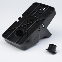 Piège à rats en plastique noir, piège à souris facile à installer, pièges à souris pour la lutte contre les rongeurs