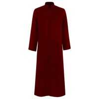 Robes de chorale d'Halloween Cosplay personnalisées pour soutane de prêtre d'église