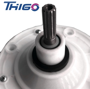 Thigo-caja de cambios para <span class=keywords><strong>LG</strong></span>, nuevo superpotente, <span class=keywords><strong>2</strong></span> tubos, Electrolux Singer, eje largo afilado, productos de pozo, máquina de lavado, Motor, reductor de <span class=keywords><strong>precio</strong></span> - Product Image 5