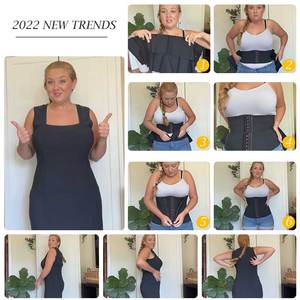 Thương hiệu của riêng bạn bài C phần nanbin thoáng khí chống vi khuẩn eo cinchers Thêm nén thân dài bụng dưới - Product Image 5