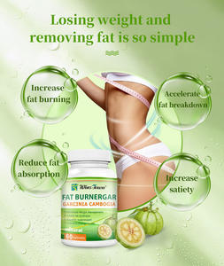 Gmp Oem Label pribadi Garcinia Cambogia kapsul ekstrak kontrol berat badan tablet pembakar lemak produk kecantikan penurun berat badan alami - Product Image 4