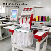 Machine à broder automatique accessible avec une surface de 360x510 mm pour la broderie artisanale