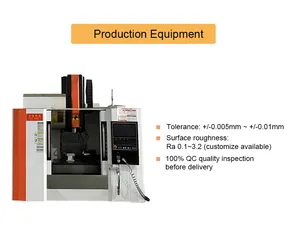 Mesin CNC presisi 5 sumbu pusat prototipe cepat/pabrik OEM logam besi tahan karat kustom aluminturning