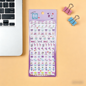 Adesivi Decorativi 3D Personalizzati con Bolle Cartoon, Stampa CMYK, Premi per Bambini, Decorazioni Fai-da-Te per Regali Personali e Festivi - Product Image 6