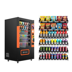 Jsk Combo Máy Bán Hàng Tự Động Cho Thực Phẩm Và Đồ Uống Với Màn Hình Cảm Ứng Thẻ Đồng Xu Và Tiền Mặt Hệ Thống Thanh Toán Phổ Biến Tại Mỹ Và Châu Âu - Product Image 5