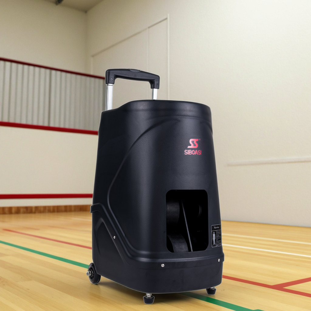 Intelligente automatische elektrische Squash-Ball-Maschine Fernbedienung Indoor-Training Abs Workout Reaction Rebound Serving Practice****^^^^ https://www.siboasi.com
