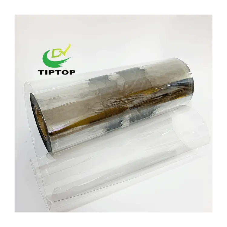 Tiptop-película recubierta de pvc, material de embalaje de píldoras de plástico, pvdc