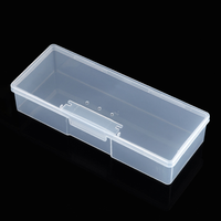 Boîte de rangement d'outils cosmétiques, mini boîte en plastique pour accessoires personnalisés