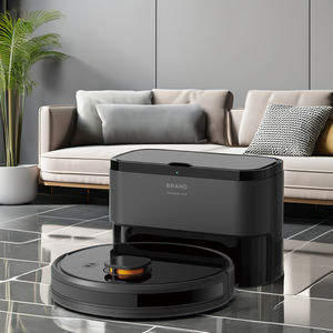 مكنسة كهربائية روبوتية ذكية للتنظيف المنزلي مع وظيفة المسح وتفريغ ذاتي لشعر الحيوانات الأليفة - Product Image 3