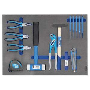 FERVI - C900/CC03 Armoire à outils avec outils (253 pièces) -Chariots à outils EAN 8012667401795 avec assortiment - Product Image 3
