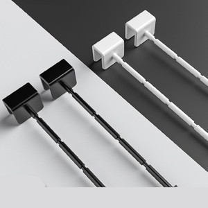 Vente en gros Installation facile Support réglable Support mural en aluminium Crochet pour mur à latte - Product Image 2