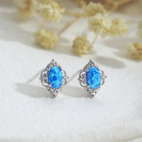 Dylam Bohème Bijoux Opale Fait Main Femmes Cadeau Boucles d'Oreilles Bijoux pour Femmes Grossiste Fournisseur