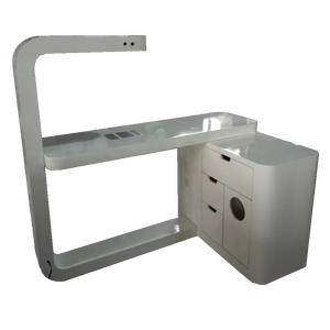 โต๊ะทำเล็บสไตล์ฝรั่งเศสคลาสสิก,โต๊ะทำเล็บสีขาวตักแผนกต้อนรับส่วนหน้าเล็บใช้5ปี<span class=keywords><strong>2022</strong></span> - Product Image 6